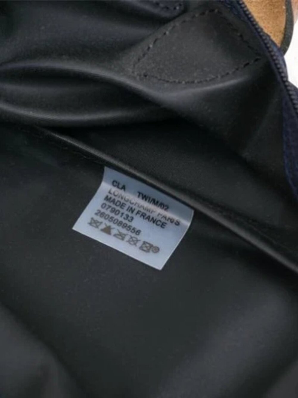 Foldable Tote • Blue • Everyday Handbag - Picture 9 of 10